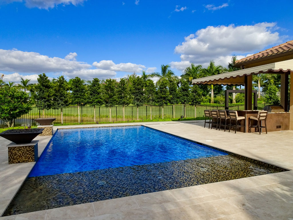 Pool landscaping designs